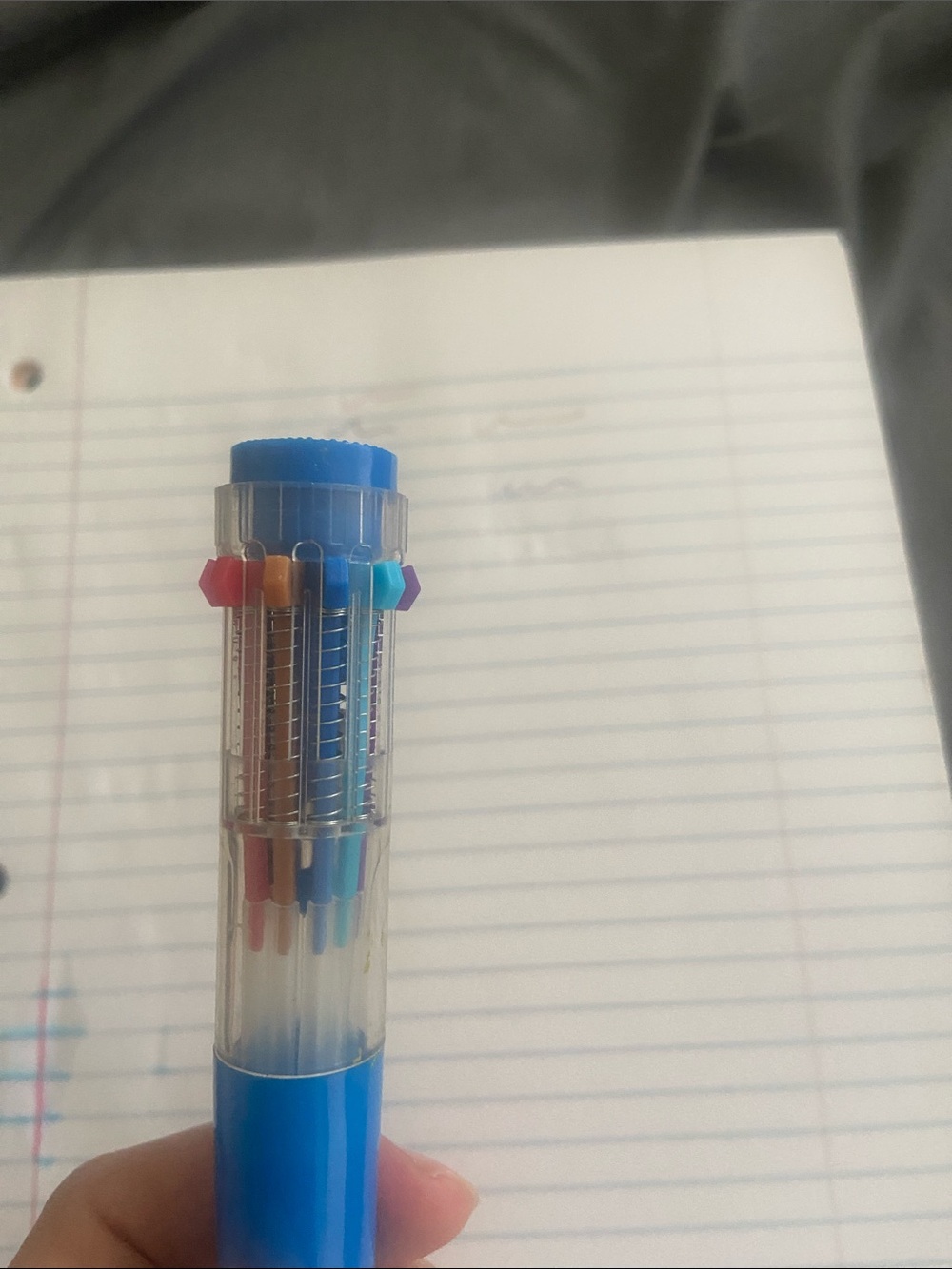 Multicolor 10-Color Click Pen - Picture 7 of 9